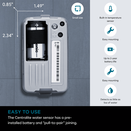 Centralite 3 Series Water Sensor