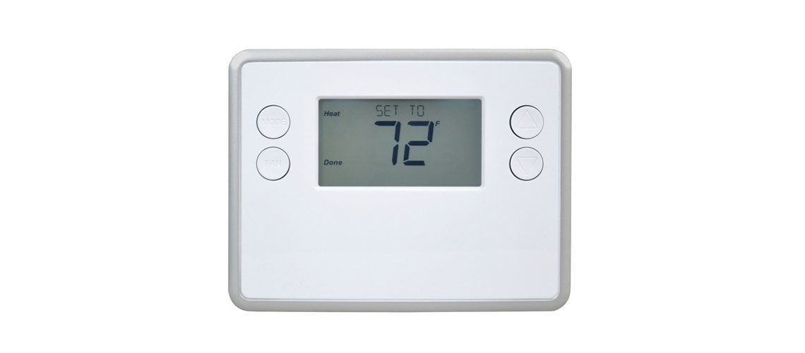 GoControl Battery-Powered Thermostat, Z-Wave Plus