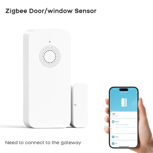Open Closed Detection Wireless Smart Door Sensor Alarm System Smart Detector Smart Home Security Alarm System Battery Powered