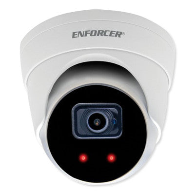 Seco-Larm Enforcer Weatherproof IP Turret Camera, 5MP, Fixed 2.8mm Lens