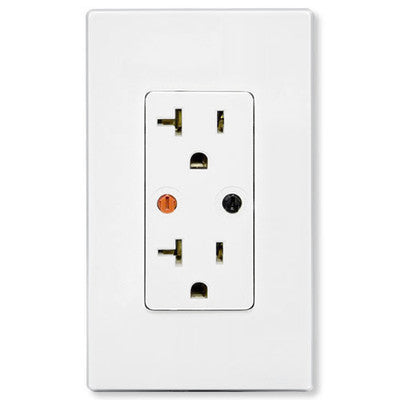 X10 Duplex Wall Receptacle (Both Outlets Controlled), White