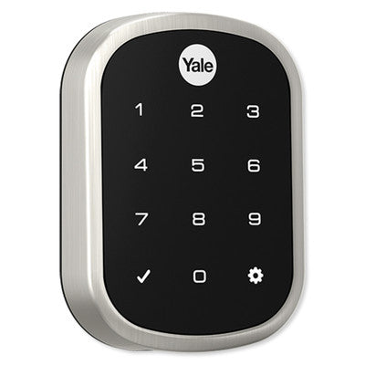 Yale Assure Lock SL Key Free Touchscreen Deadbolt with iM1 HomeKit Module, Satin Nickel