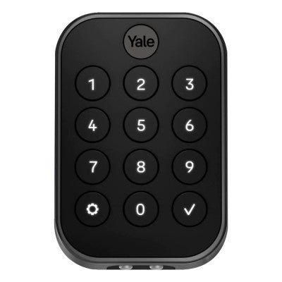 Yale Assure Lock 2 Key-Free Keypad with Bluetooth, Black Suede