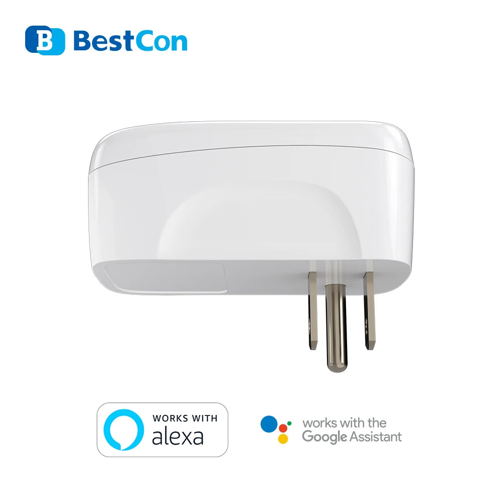 BroadLink BestCon SP4mini US 4PCS Wifi Smart Mini Plug Wi-Fi/3G/4G FastCon 15A Remote Control Timers via Alexa Voice Control