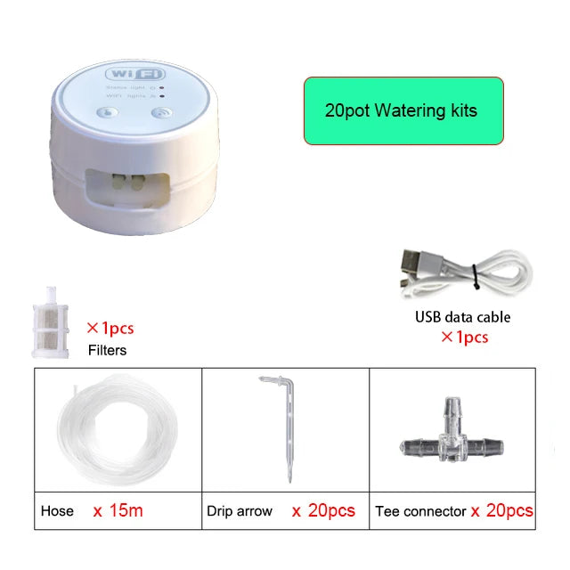 New Wifi Automatic Drip Irrigation Controller Garden plant Smart water pump timer indoor Watering irrigation System Device