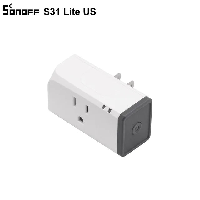 Sonoff S31 Lite US 15A Mini Smart Wifi Socket Wireless Smart Switch Plug App Control Anywhere Works with Alexa Google Home IFTTT