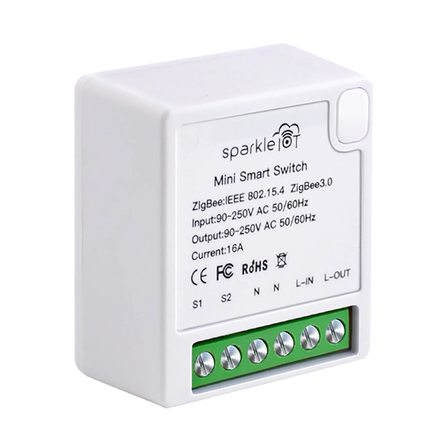 Aubess Zigbee 3.0 Smart Switch 16A Mini Smart Switch Need Neutral Wire Timing Wireless Control Works With Alexa Google Home