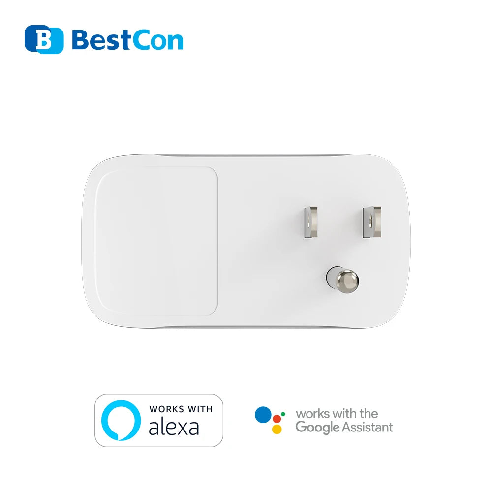 BroadLink BestCon SP4mini US 4PCS Wifi Smart Mini Plug Wi-Fi/3G/4G FastCon 15A Remote Control Timers via Alexa Voice Control