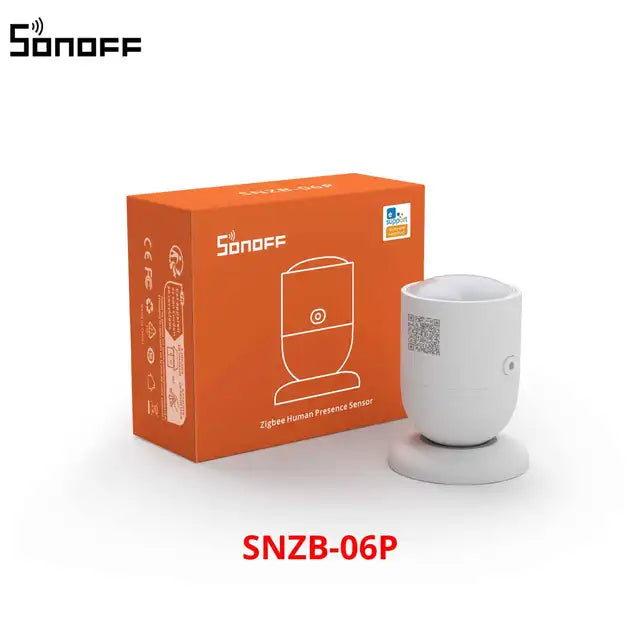 SONOFF SNZB-06P Zigbee Human Presence Sensor 5.8GHz Microwave Radar Smart Home Works with SONOFF NSPanel Pro, iHost, ZB Bridge-P