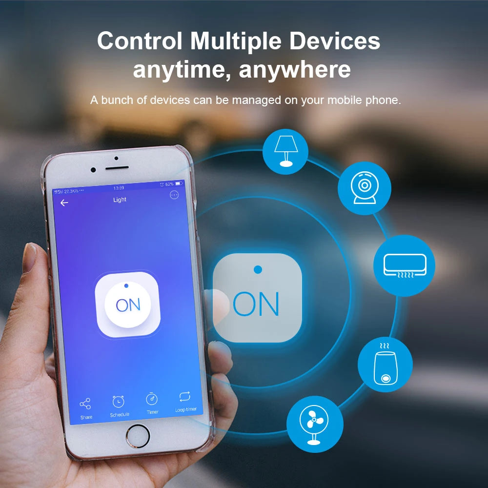 Sonoff S31 Lite US 15A Mini Smart Wifi Socket Wireless Smart Switch Plug App Control Anywhere Works with Alexa Google Home IFTTT