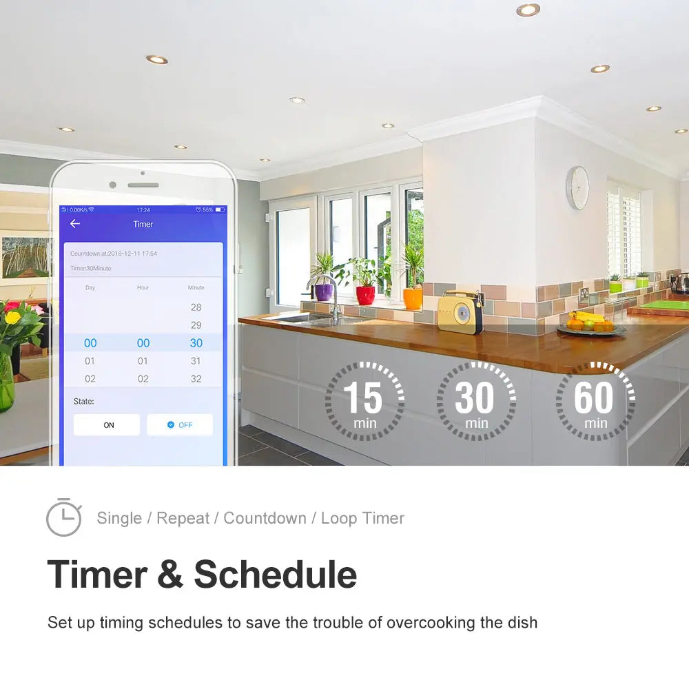 Hot Sale SONOFF RF R2 WiFi Switch,Smart On Off Light Switches Support APP/433 RF/Voice Remote Control Universal DIY Module