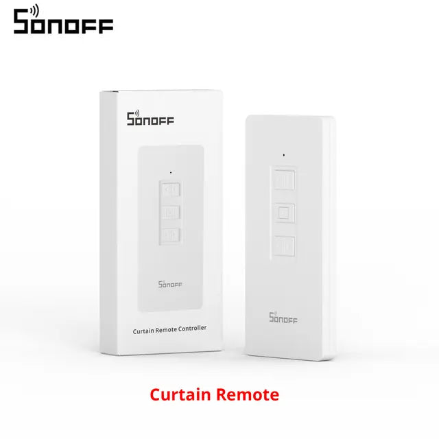 SONOFF ZBCurtain Zigbee Smart Curtain Motor Type C Electric Curtain Motors eWeLink App Remote Control Smart Home Solar Panel