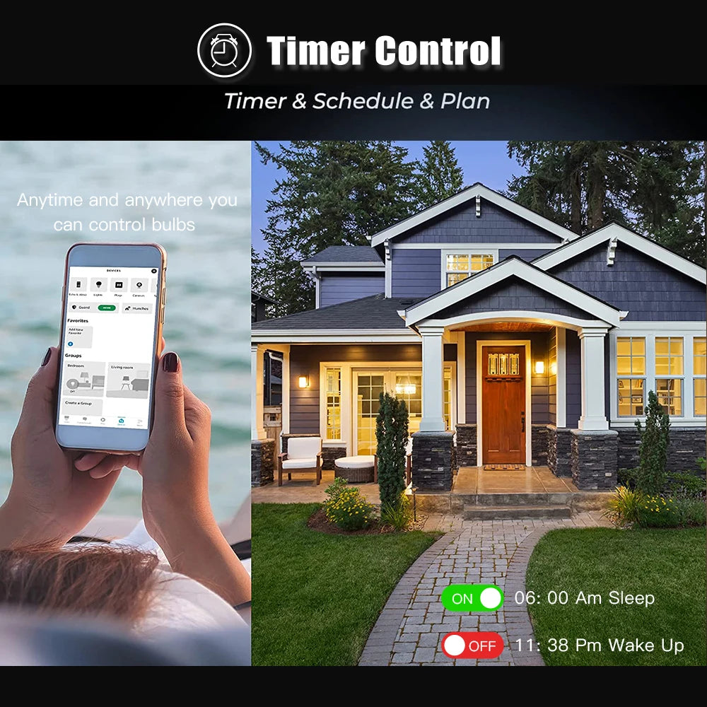 COOLO ZigBee GU10 WiFi Smart LED Light Bulb RGB C+W 5W Dimmable Lamps EWelink APP Control Spotlight Bulb Works With Alexa Google