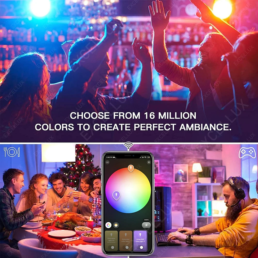 Zigbee Smart Led Light Bulb 15W 18W E27 Bulb WiFi Smart Led Lamp EWelink Works With Alexa Google Home Yandex Alice Smartthings