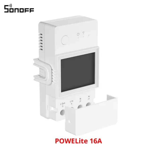 Sonoff Pow R3 16A /20A Wifi Smart Switch Higher Accuracy Power Consumption Measure Monitor Current Energy Usage Work With Alexa