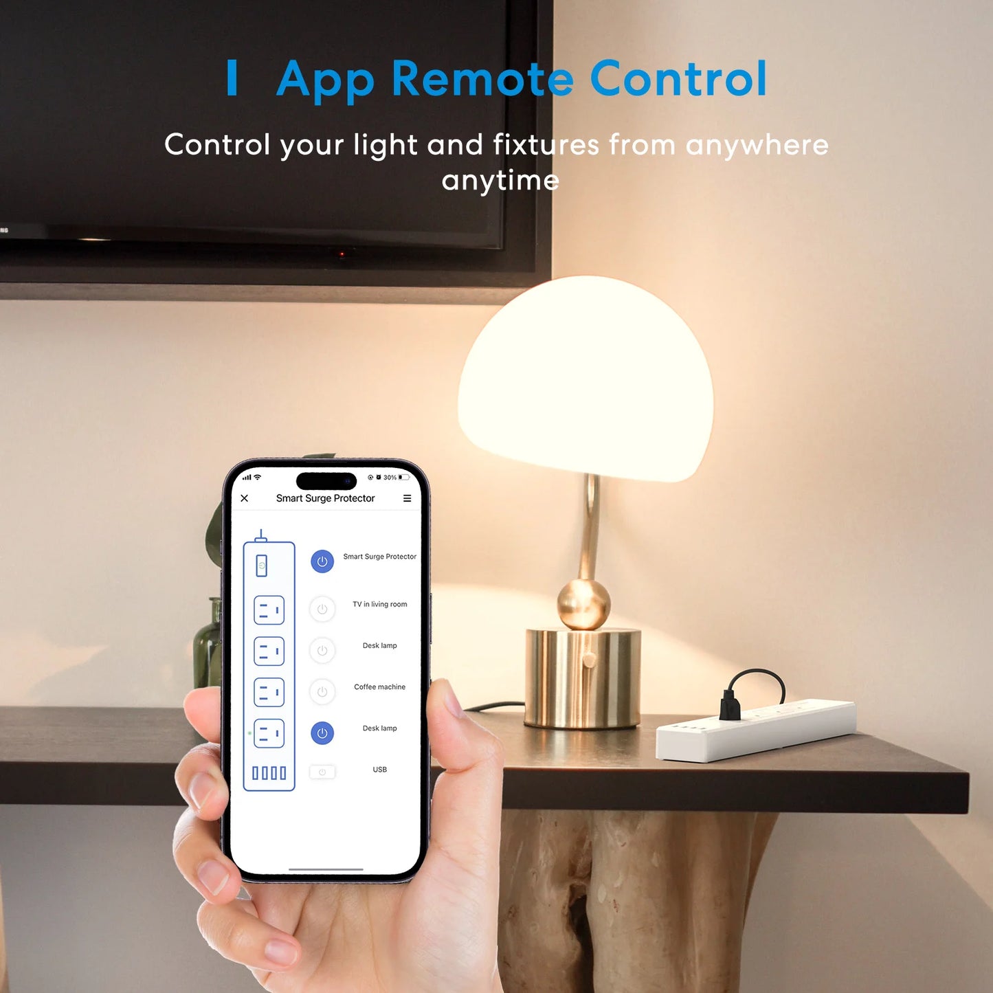 Meross WiFi Smart Power Strip WLAN Surge Protector EU/FR/UK/US Socket Extension USB Support HomeKit Alexa Google SmartThings