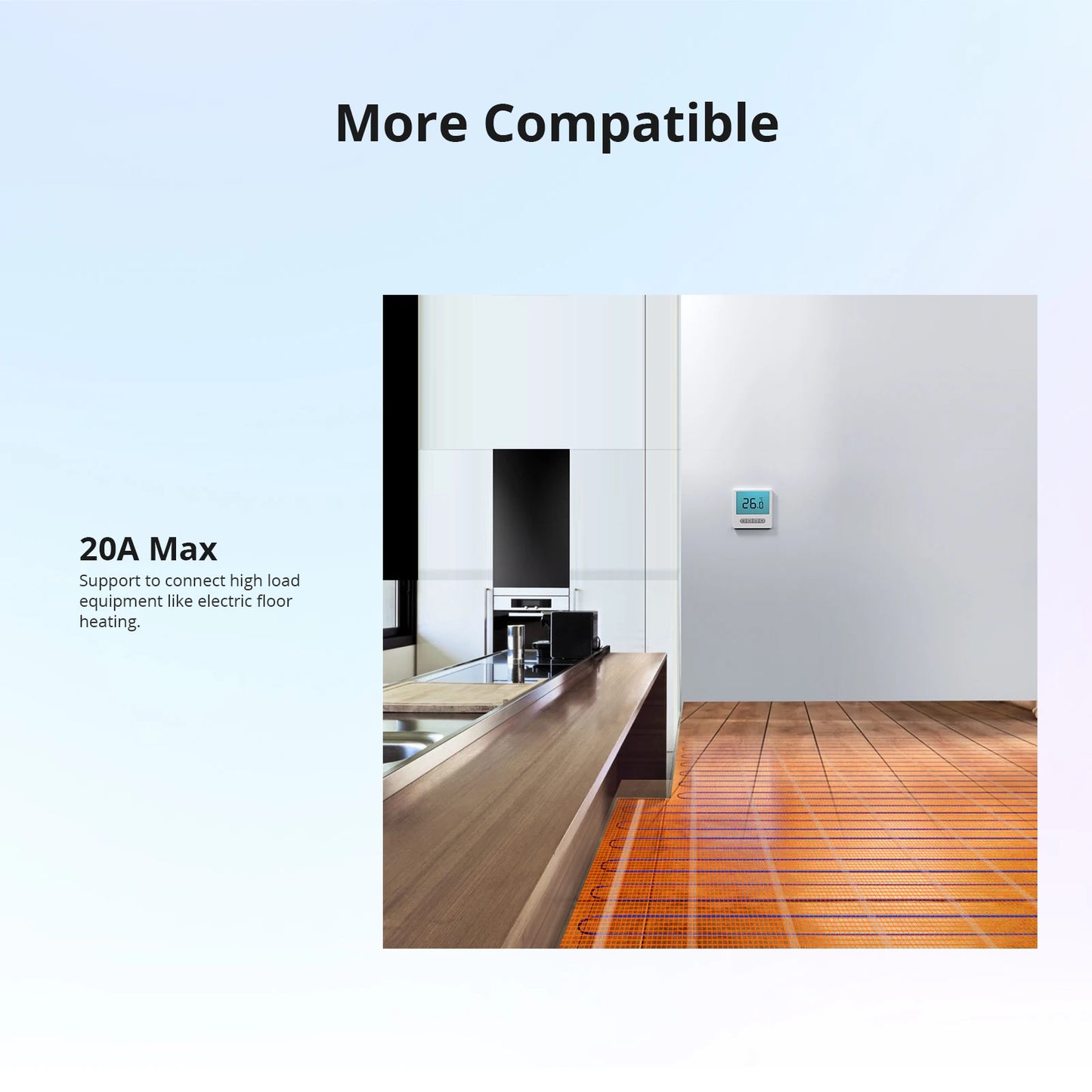 SONOFF TH Origin Wifi Switch Smart Home Controller Temperature Humidity Monitor Switch 20A Max SONOFF TH10/16 Upgrade Version