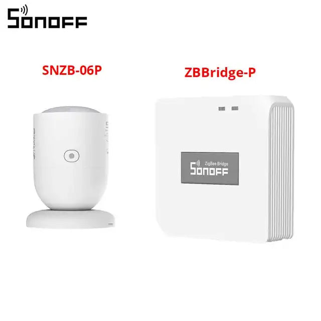 SONOFF SNZB-06P Zigbee Human Presence Sensor 5.8GHz Microwave Radar Smart Home Works with SONOFF NSPanel Pro, iHost, ZB Bridge-P