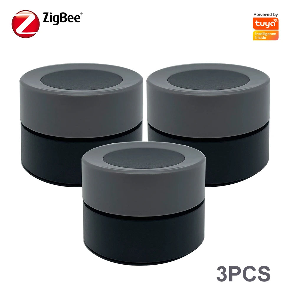 Tuya Smart Zigbee 3.0 Scene Knob Switch Wireless Remote Dimmer Controller Automation Scenario Button Works with Smart Life APP