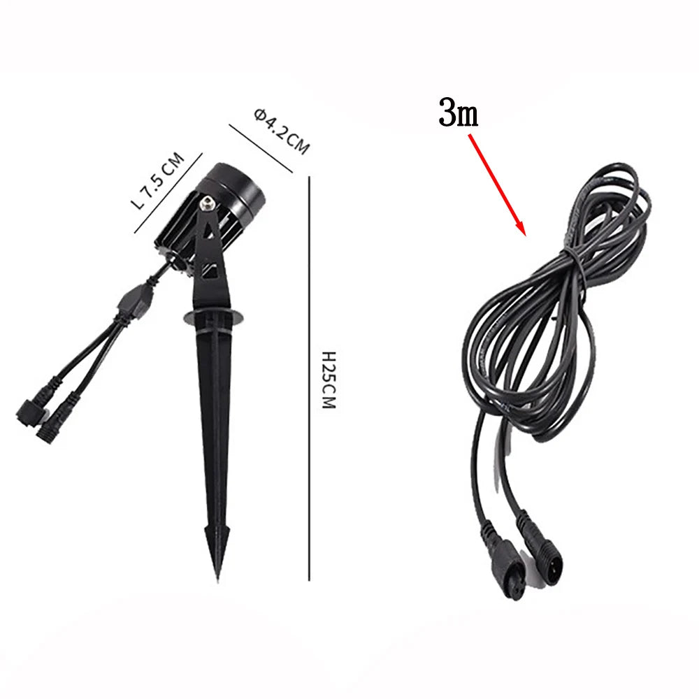 AC85-265V 2/4/6/8/10 in 1Outdoor led mobile phone APP garden lawn lamp splicing Bluetooth WiFi smart plug-in floor lamp