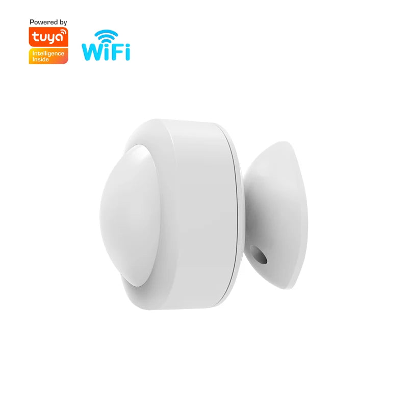 Tuya Zigbee WIFI 120° Adjustable Angle Motion Sensor Pir Infrared Human Body Movement Wireless Detector Google Home Alexa Voice