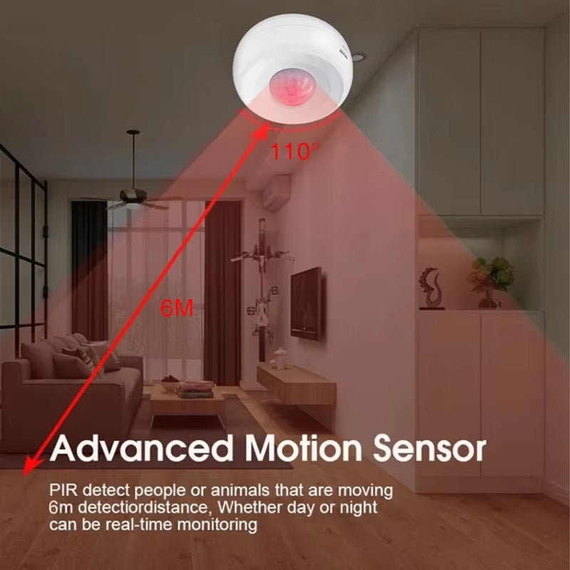 B29C-Smart Infrared Monitoring Tuya Zigbee PIR Infrared Detector PIR Infrared Detector