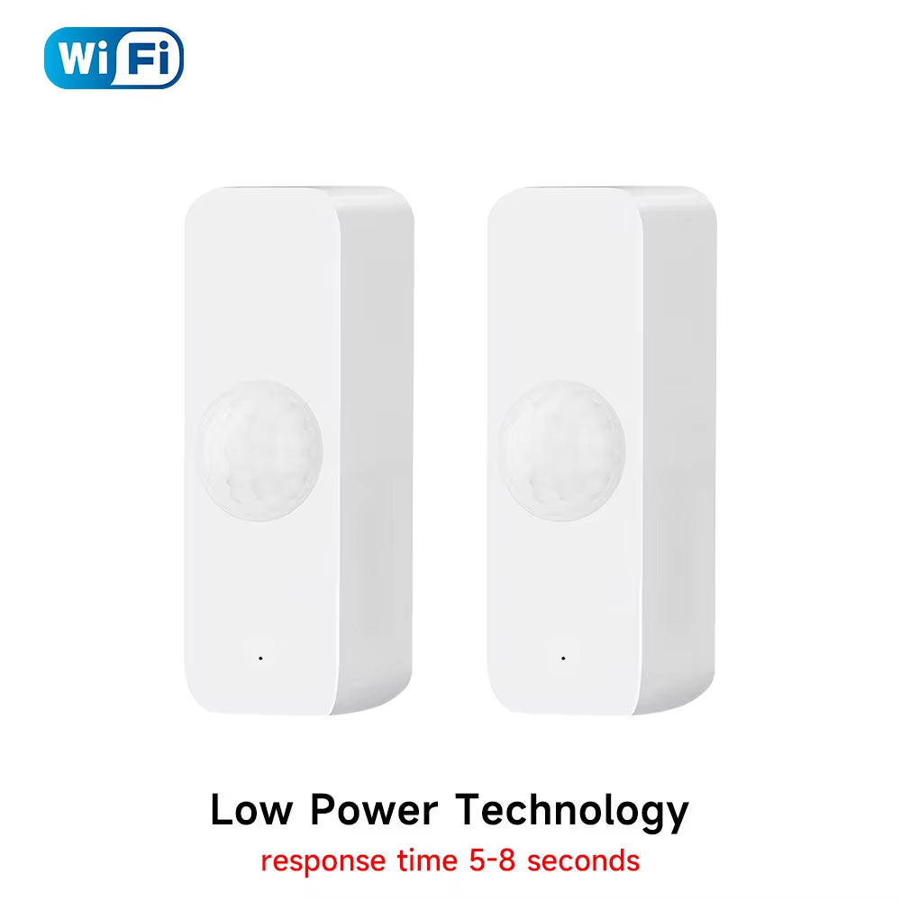 Tuya Wifi/Zigbee Smart PIR Sensor Human Body Infrared Motion Detector Home Security Scene Linkage via Alexa Google Home