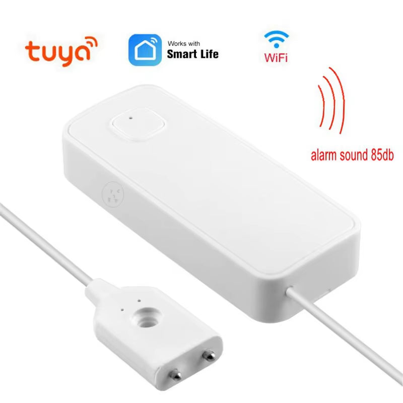 Tuya Water Leakage Alarm Detector Home Alarm Zigbee or WIFI Water Leak Sensor Water Overflow Protection System Smart Life APP