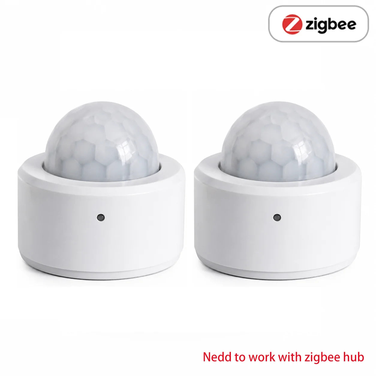 Tuya Zigbee 3.0 PIR Motion Sensor Smart Human Body Sensor Smart Bulb Linkage Work with Home Assistant Zigbee2Mqtt Ewelink