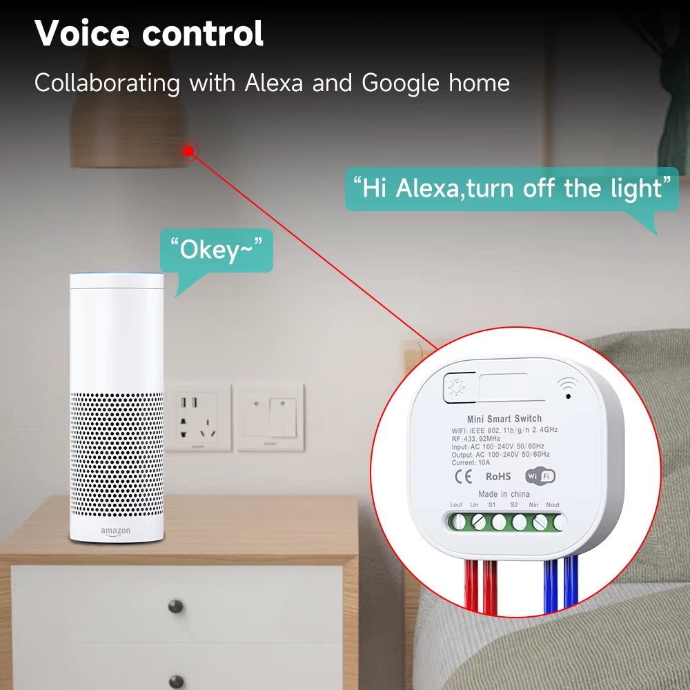 Tuya Zigbee Self Powered Diy Whole House Smart Switch No Battery Waterproof Wireless Remote Control Kinetic Switches Set