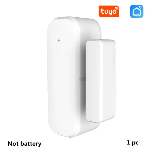 Tuya Wifi Zigbee Door Sensor Window Sensor Smart Home Wireless Door Detector Support Smart Life APP Control Door Sensor Detector