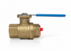 C & S 3/4" Brass Water Shut-off Valve with Handle