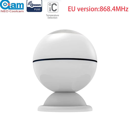 NEO COOLCAM Smart Home Z-Wave plus PIR Motion Sensor Detector Temperature Sensor Lux Z Wave Alarm System Motion Sensor