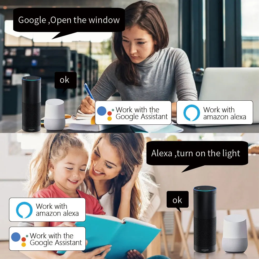 Smart Home Automation Tuya Wifi Zigbee Switch 10A Remote Control Relay Smart Life for Alexa Google Home Assistant Yandex Ewelink