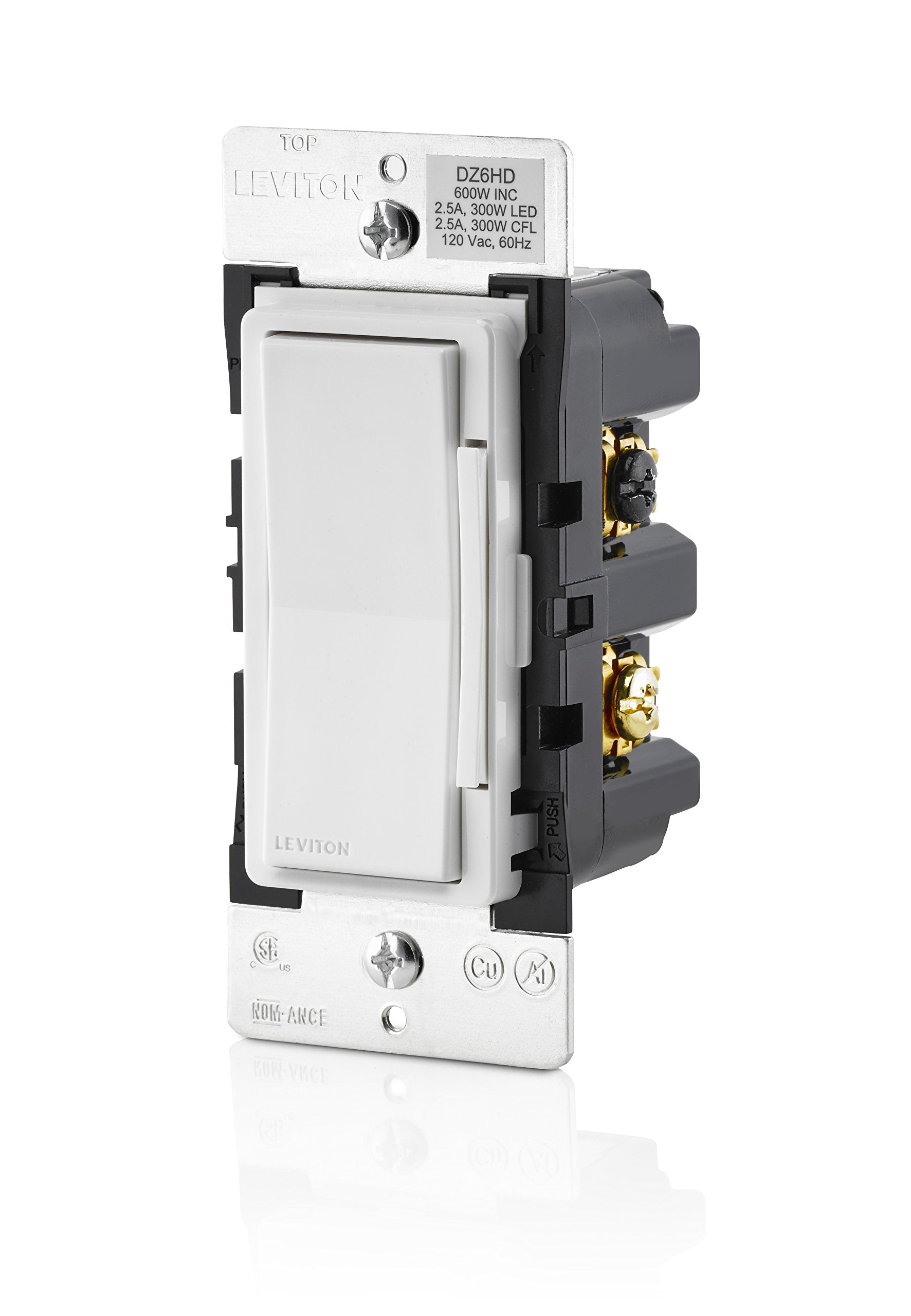 Leviton Decora Smart Z-Wave Plus Dimmer Wall Switch, 600W