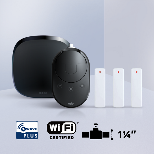 Ezlo Z-Wave Water Control Kit – 1¼