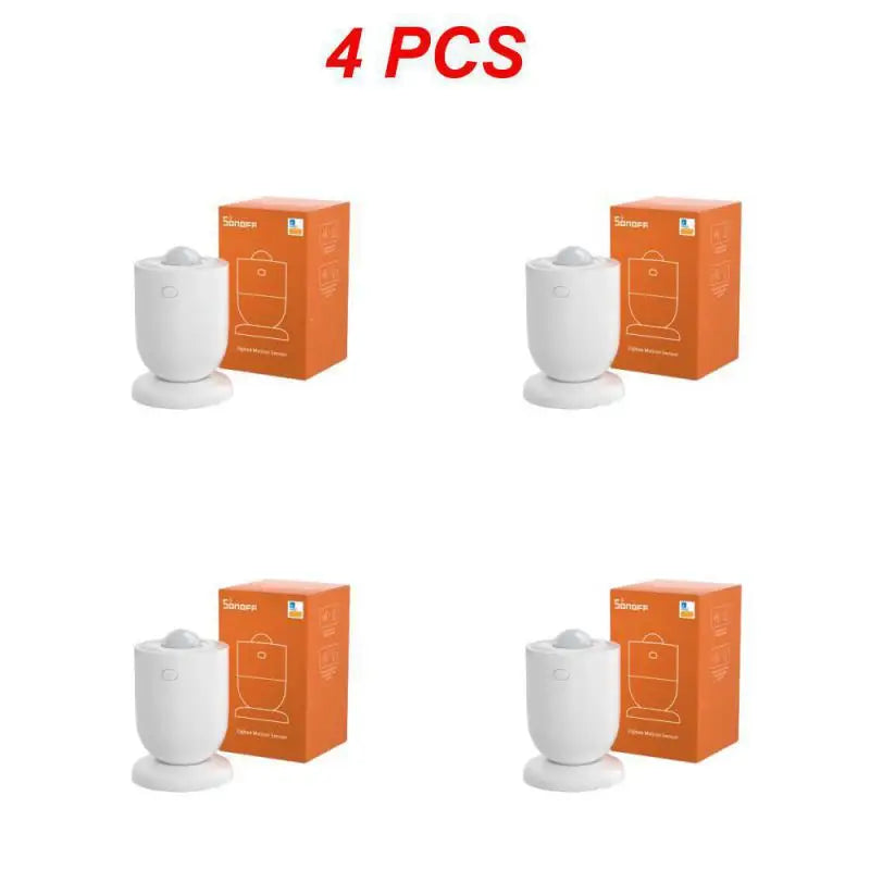 SNZB-03P Zigbee Pir Motion Sensor Light Detection Home Security Automation Alarm via Ewelink Alexa Google Home Assistant