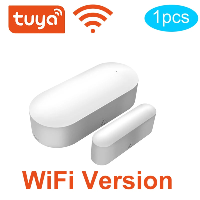 Tuya Wifi/Zigbee Door Window Sensor Garage Door Detector Compatible with Alexa Google Home Smar Tlife APP Free Customised LOGO