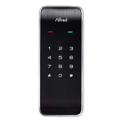 Alfred DB2 Deadbolt Smart Lock with Touchscreen, Bluetooth, Chrome