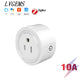 Free Shipping US Plug Zigbee 3.0 Smart Socket 10A Adapter Smart Home Improvement Modified Pieces Tuya Aleax Timing Outlet