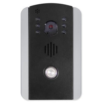 IST MyDoor Wireless IP Video Doorbell, Silver/Black