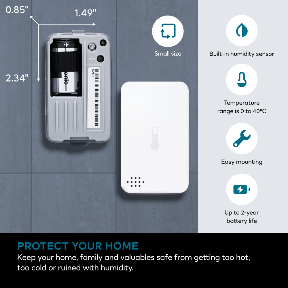 Centralite 3-Series Temperature & Humidity Sensor 3310-C