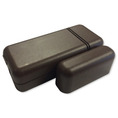 Qolsys IQ Wireless S-Line Encrypted Mini Door/Window Sensor, Brown
