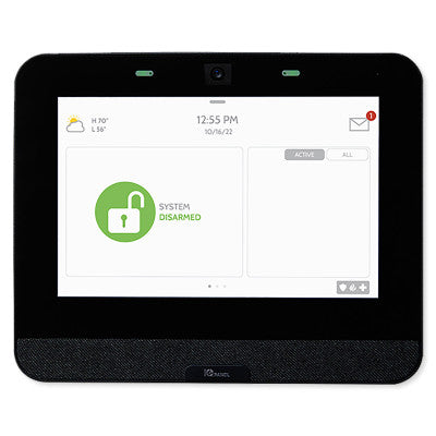 Qolsys IQ Panel 4 (Verizon) PowerG + 7" Touchscreen 319.5 MHz, 1280 X 800 Resolution, Black