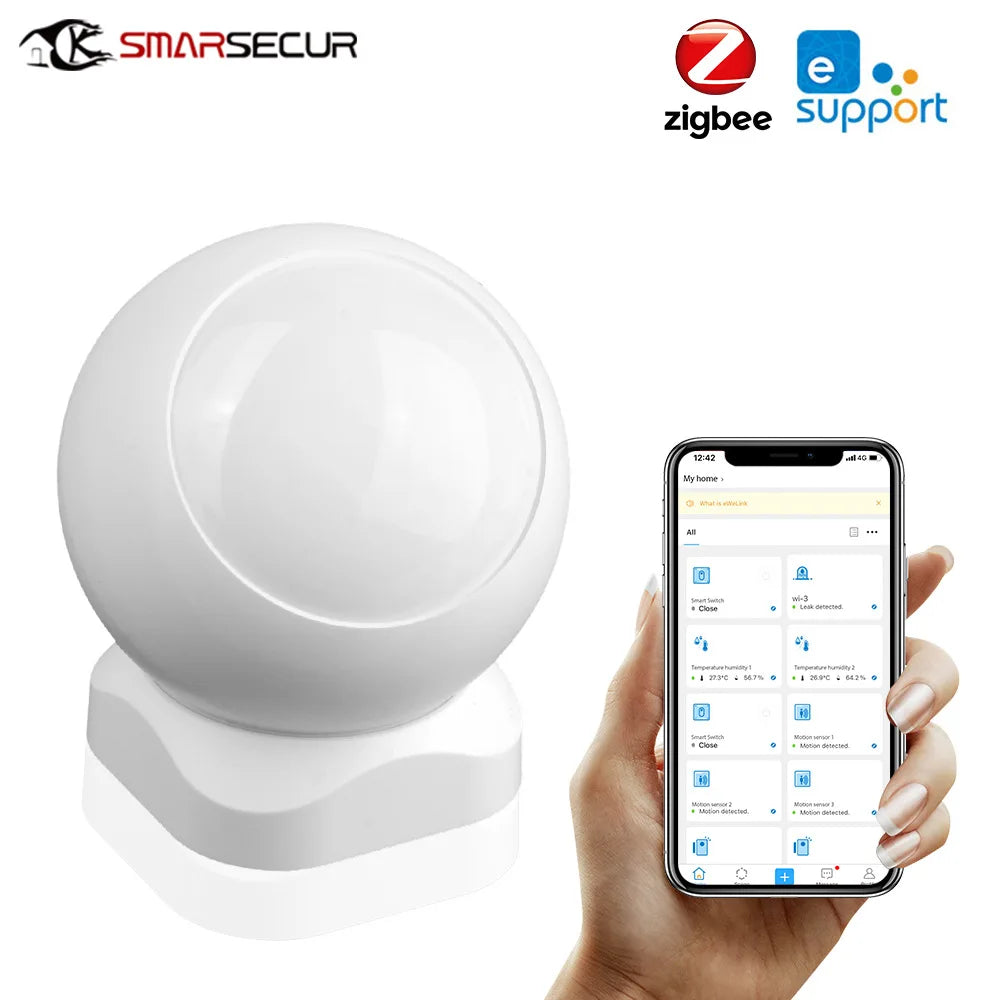 Zigbee Easy Micro Link Intelligent Infrared Detector Ewelink Infrared Sensor Intelligent Linkage