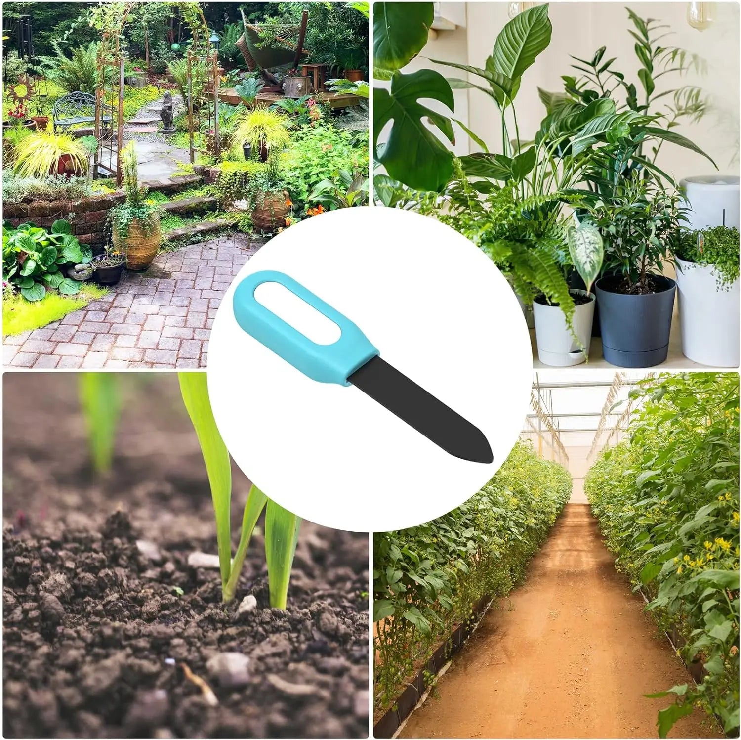 Zigbee Smart Soil Tester Humidity Temperature Moisture Sensor Mobile Phone APP Real Time Monitor for Plant Garden