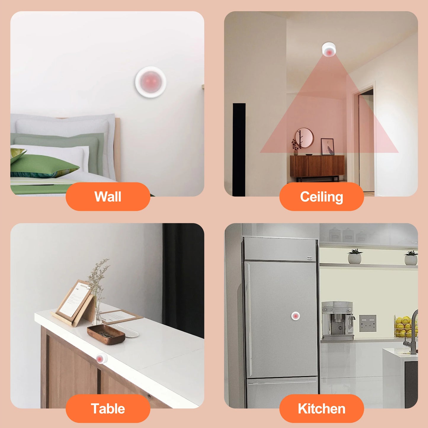 Revolutionize Your Home Security with the Tuya Zigbee 3.0 Mini PIR Motion Detector Featuring Luminance Sensor