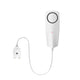 Tuya WIFI Zigbee Water Leak Sensor 3.5Mm Jack 2M Sensor Cable Built-In Rechargeable Battery 80Db Sound App Real Time Monitoring
