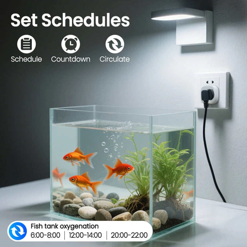 EU US UK Plug Zigbee Smart Plug 16A Energy Monitor Remote Control Timer Alexa Google Home for Electrical Sockets with Control