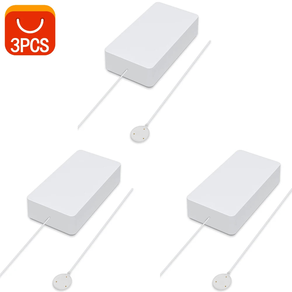 Works with Homekit Water Leak Sensor Zigbee 3.0 Wireless Flood Detector for Alarm System and Smart Home Automation Apple Homekit